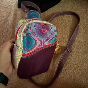 Crimson Willow purse